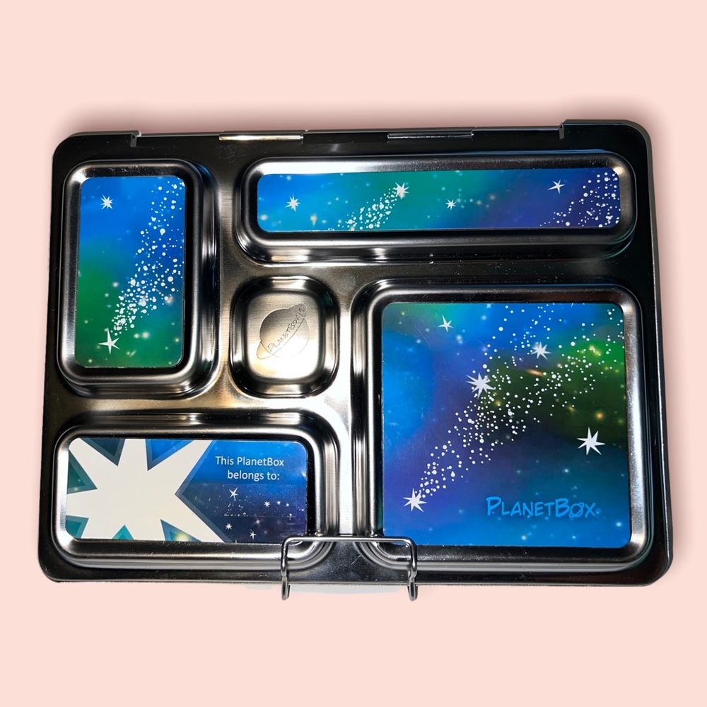 Planetbox ‘Galaxy’ Rover Stainless Steel Storage Food